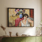 Woman Seated in an Armchair, c. 1920 - Floater Framed Canvas Print