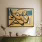 Figures at the Seaside (The Kiss), 1931 - Floater Framed Canvas Print