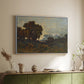 Sunset on the Allier (Soleil couchant sur l'Allier), 1904 - Floater Framed Canvas Print