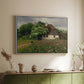 Farmhouse with Meadow Flowers, 1909 - Floater Framed Canvas Print