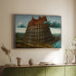 The Tower of Babel, c. 1568 - Floater Framed Canvas Print