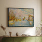 The Lighthouse at Groix, 1925 - Floater Framed Canvas Print