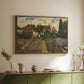 Garden of a Florist (The Flower Garden), 1864 - Floater Framed Canvas Print