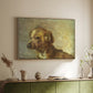 Cliper, the Artist's Dog, 1895 - Floater Framed Canvas Print