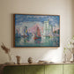 Entrance to the Port of La Rochelle, 1921 - Floater Framed Canvas Print