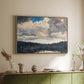 The Lone Boat, North Woods Club, Adirondacks, 1892 - Floater Framed Canvas Print