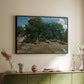 Fontainebleau: Oak Trees at Bas-Bréau, c. 1830-1835 - Floater Framed Canvas Print