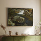 By the Mill Pond (En Mølledam), 1850 - Floater Framed Canvas Print