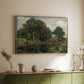 Forest of Fontainebleau, 1846 - Floater Framed Canvas Print