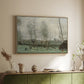Washerwomen in a Willow Grove, c. 1871 - Floater Framed Canvas Print
