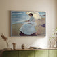 Clotilde on the Beach, 1904 - Floater Framed Canvas Print
