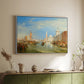 Venice: The Dogana and San Giorgio Maggiore, 1834 - Floater Framed Canvas Print