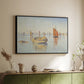 Concarneau, Quiet Morning, Opus 219, 1891 - Floater Framed Canvas Print