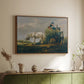 The Hay Wagon (Der Heuwagen), 1824 - Floater Framed Canvas Print