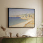 The Jetty at Cassis, Opus 198, 1889 - Floater Framed Canvas Print