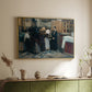 Kissing the Relic, 1893 - Floater Framed Canvas Print