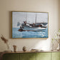 Taking on Wet Provisions, 1903 - Floater Framed Canvas Print