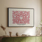 Examples of Chinese Ornament, Pl. XCV (Morris Inspired), 1867 - Floater Framed Canvas Print