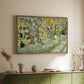 The Large Plane Trees (Road Menders at Saint-Rémy), 1889 - Floater Framed Canvas Print