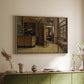 The Old Inn 'Het Loodshuis' in Antwerp, 1877 - Floater Framed Canvas Print