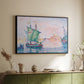 Venice, the Pink Cloud, 1909 - Floater Framed Canvas Print