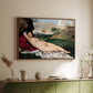 Sleeping Venus, c. 1510 - Floater Framed Canvas Print