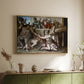The Sacrifice of Noah (Sistine Chapel), 1509 - Floater Framed Canvas Print