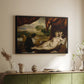 Venus and the Lute Player, c. 1565-1570 - Floater Framed Canvas Print