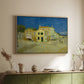 The Yellow House (The Street), 1888 - Floater Framed Canvas Print