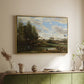 Washerwomen at the Water's Edge, c. 1860-1870 - Floater Framed Canvas Print