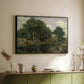 Forest of Fontainebleau, 1846 - Floater Framed Canvas Print