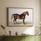 A Cart-Horse - Floater Framed Canvas Print