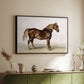 A Cart-Horse - Floater Framed Canvas Print