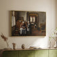 Grandmother's Feast, 1873 - Floater Framed Canvas Print