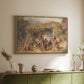 Figures and Animals in a Vineyard, c. 1829 - Floater Framed Canvas Print