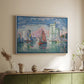 Entrance to the Port of La Rochelle, 1921 - Floater Framed Canvas Print