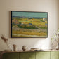 The Harvest, 1888 - Floater Framed Canvas Print