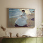 Clotilde on the Beach, 1904 - Floater Framed Canvas Print