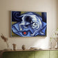 Cat Playing with a Ball, 1945-1950 - Floater Framed Canvas Print
