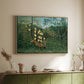 Fight Between a Tiger and a Buffalo, 1908 - Floater Framed Canvas Print