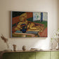 Sculpture and Persian Vase (The Bronze Figure), 1908 - Floater Framed Canvas Print