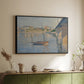 Le Clipper, Asnières, 1887 - Floater Framed Canvas Print