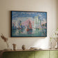 Entrance to the Port of La Rochelle, 1921 - Floater Framed Canvas Print