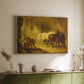 Heath Ewe and Lambs, 1810 - Floater Framed Canvas Print