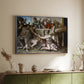 The Sacrifice of Noah (Sistine Chapel), 1509 - Floater Framed Canvas Print