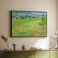Les Vessenots in Auvers, 1890 - Floater Framed Canvas Print