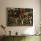 A Village Fair, c. 1567-1569 - Floater Framed Canvas Print