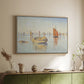 Concarneau, Quiet Morning, Opus 219, 1891 - Floater Framed Canvas Print