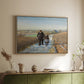 The Old Man and the Child, 1888 - Floater Framed Canvas Print