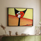 Picasso's Cat–El Gato - Floater Framed Canvas Print